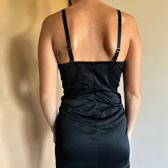 Vintage Mini black corset style dress - Picture 4 of 6